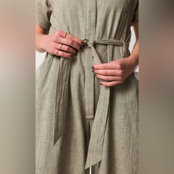 ESBY Savannah Jumpsuit in Cocktail Stripe - Picture 2 of 6